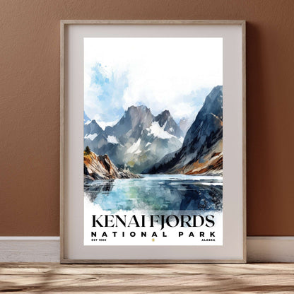 Kenai Fjords National Park Poster | S04