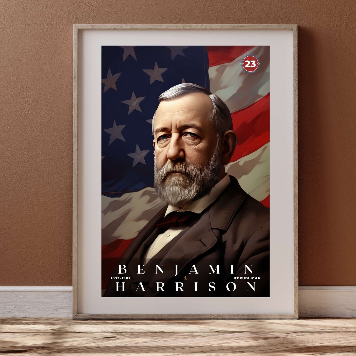 Benjamin Harrison Poster | S04