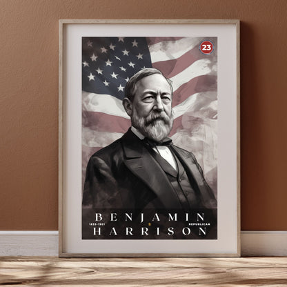 Benjamin Harrison Poster | S03