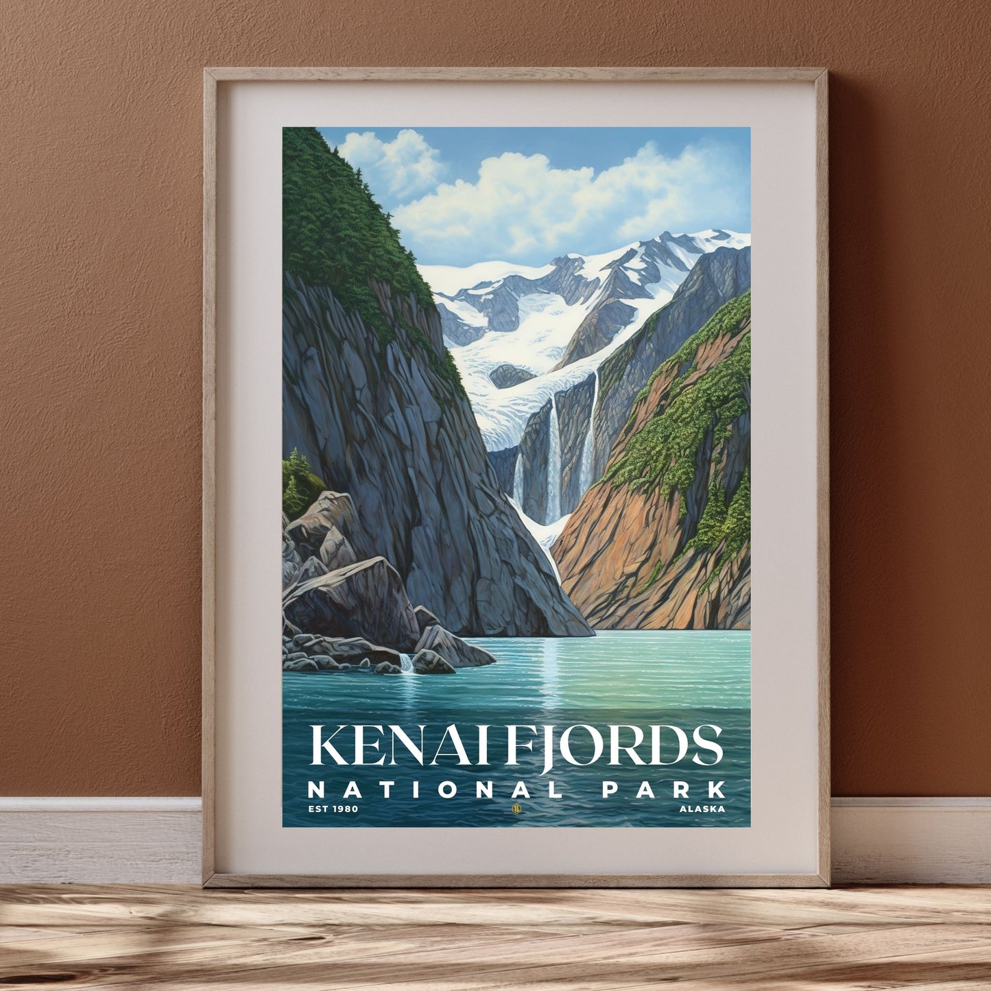 Kenai Fjords National Park Poster | S02