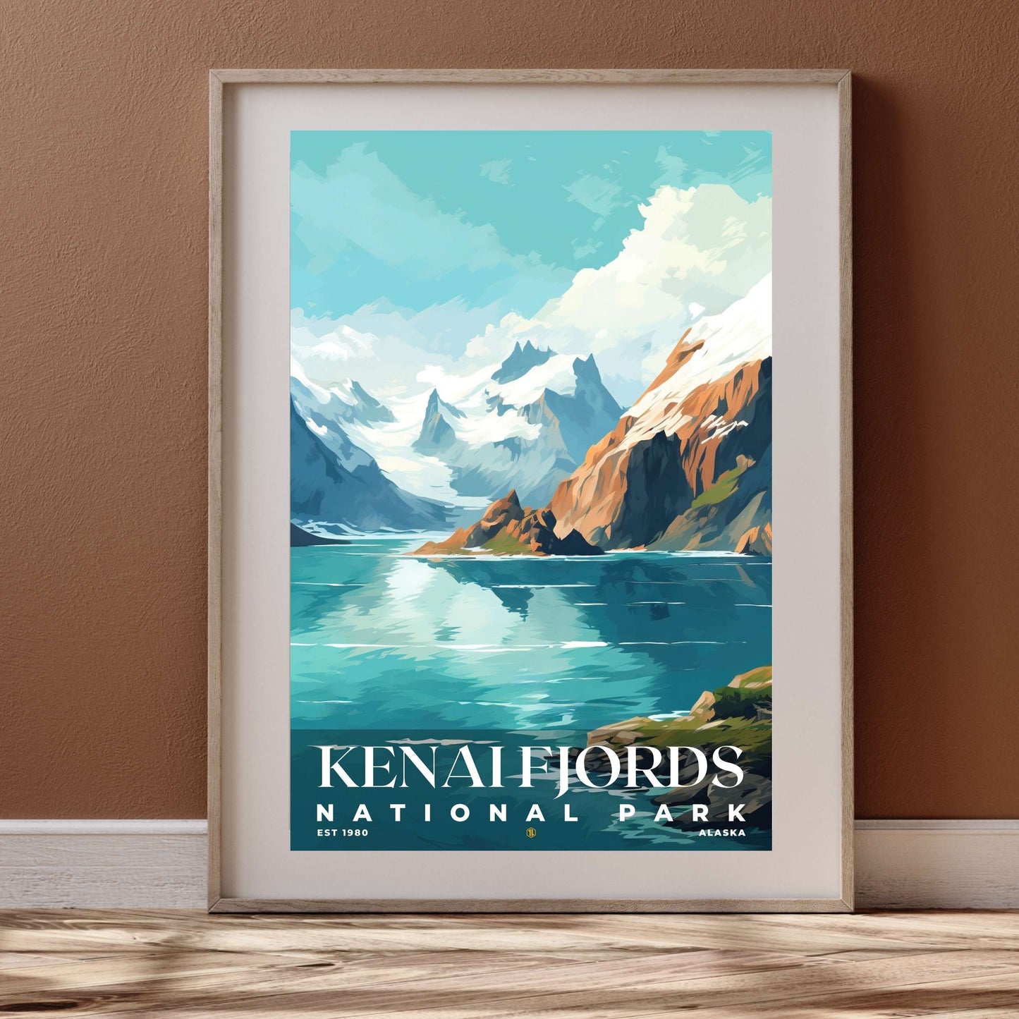 Kenai Fjords National Park Poster | S06