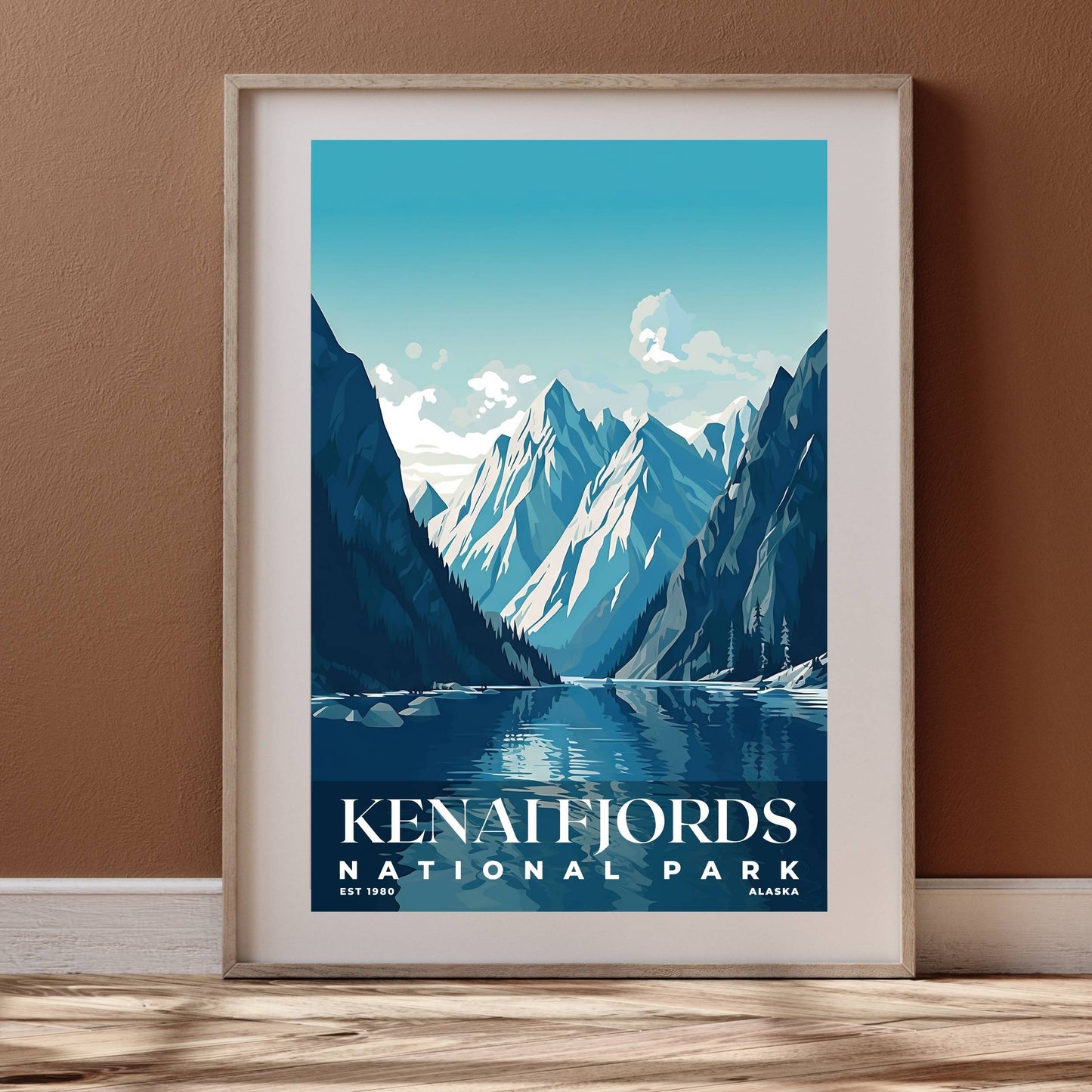 Kenai Fjords National Park Poster | S03