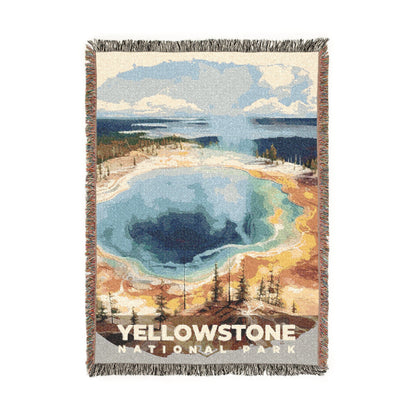 Yellowstone National Park Woven Blanket | S08