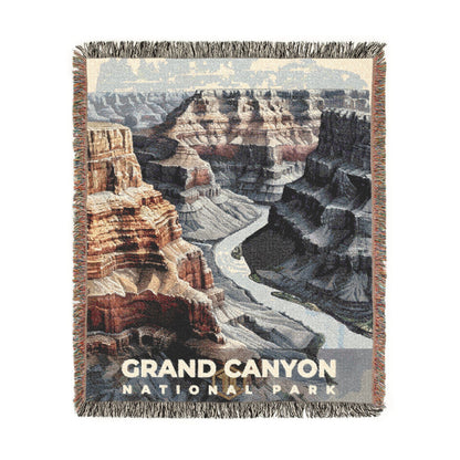Grand Canyon National Park Woven Blanket | S17