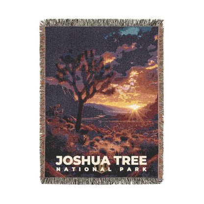Joshua Tree National Park Woven Blanket | S13