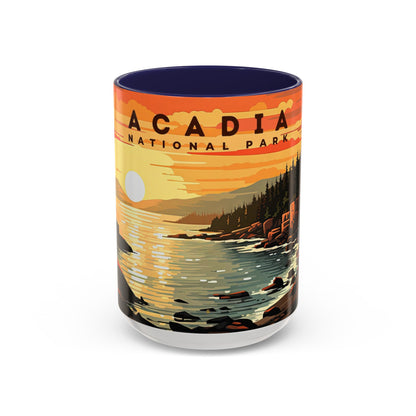 Acadia National Park Mug | Accent Coffee Mug (11, 15oz)