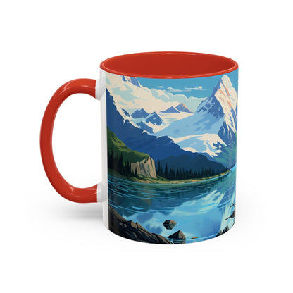 Glacier Bay National Park Mug | Accent Coffee Mug (11, 15oz)