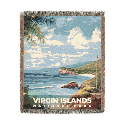 Virgin Islands National Park Woven Blanket | S06