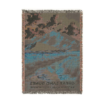 Great Sand Dunes National Park Woven Blanket | S14