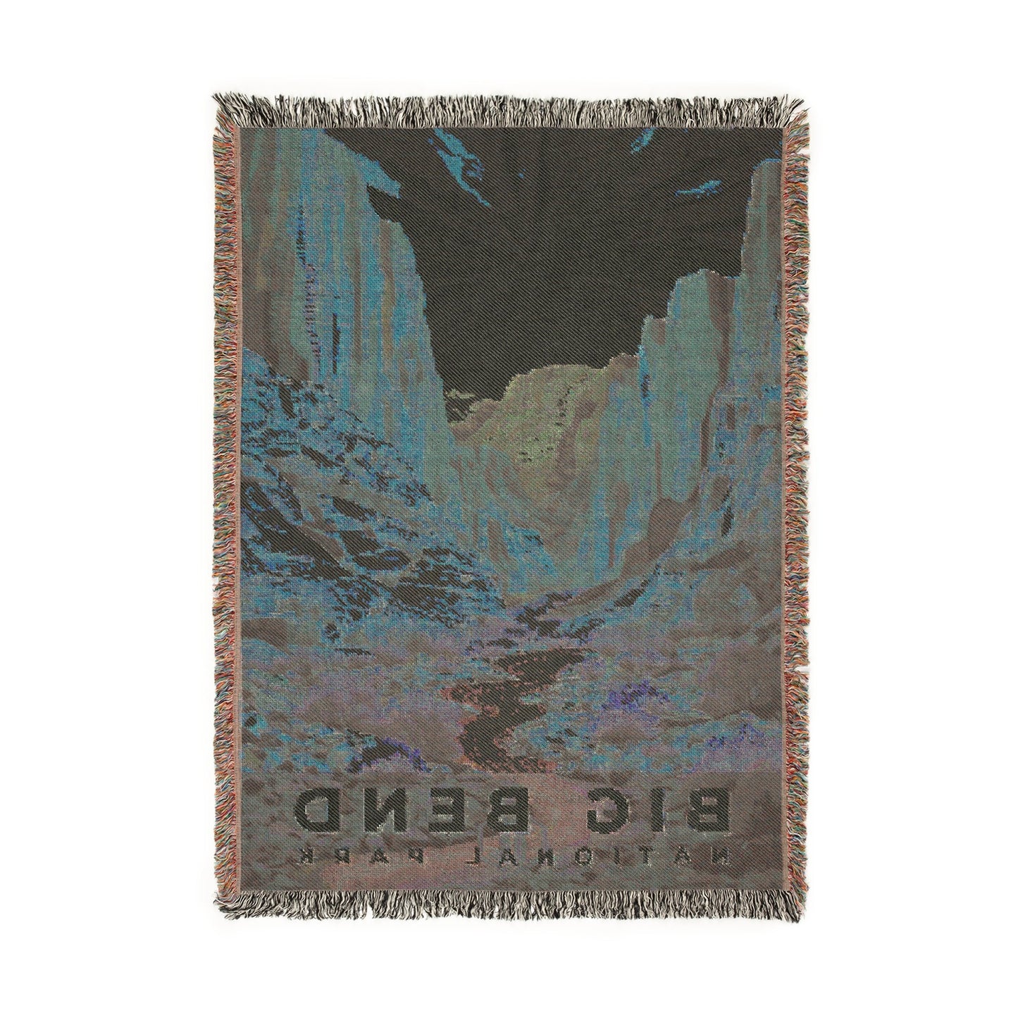 Big Bend National Park Woven Blanket | S09
