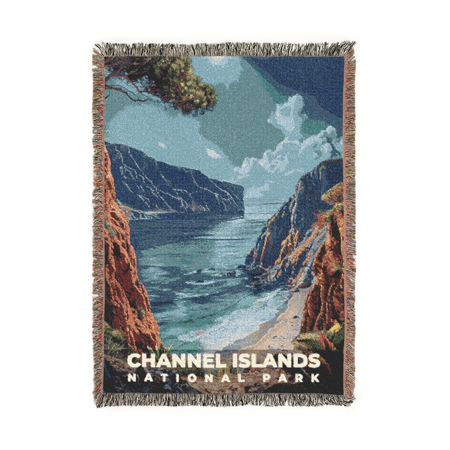 Channel Islands National Park Woven Blanket | S16