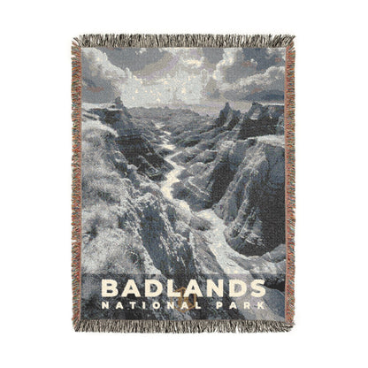 Badlands National Park Woven Blanket | S15