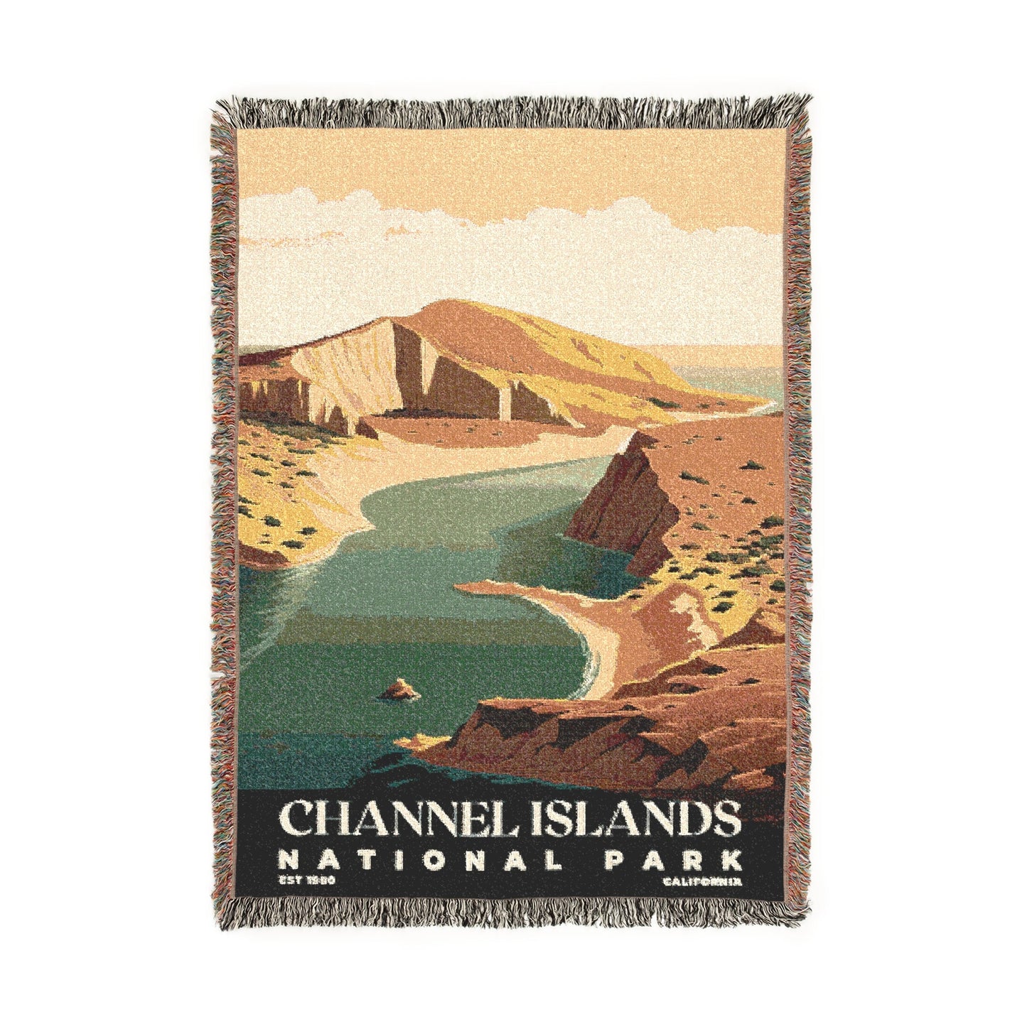 Channel Islands National Park Woven Blanket | S03