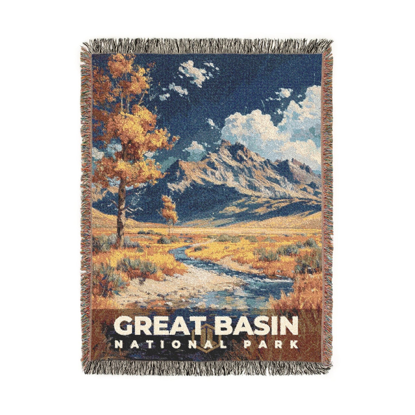 Great Basin National Park Woven Blanket | S14