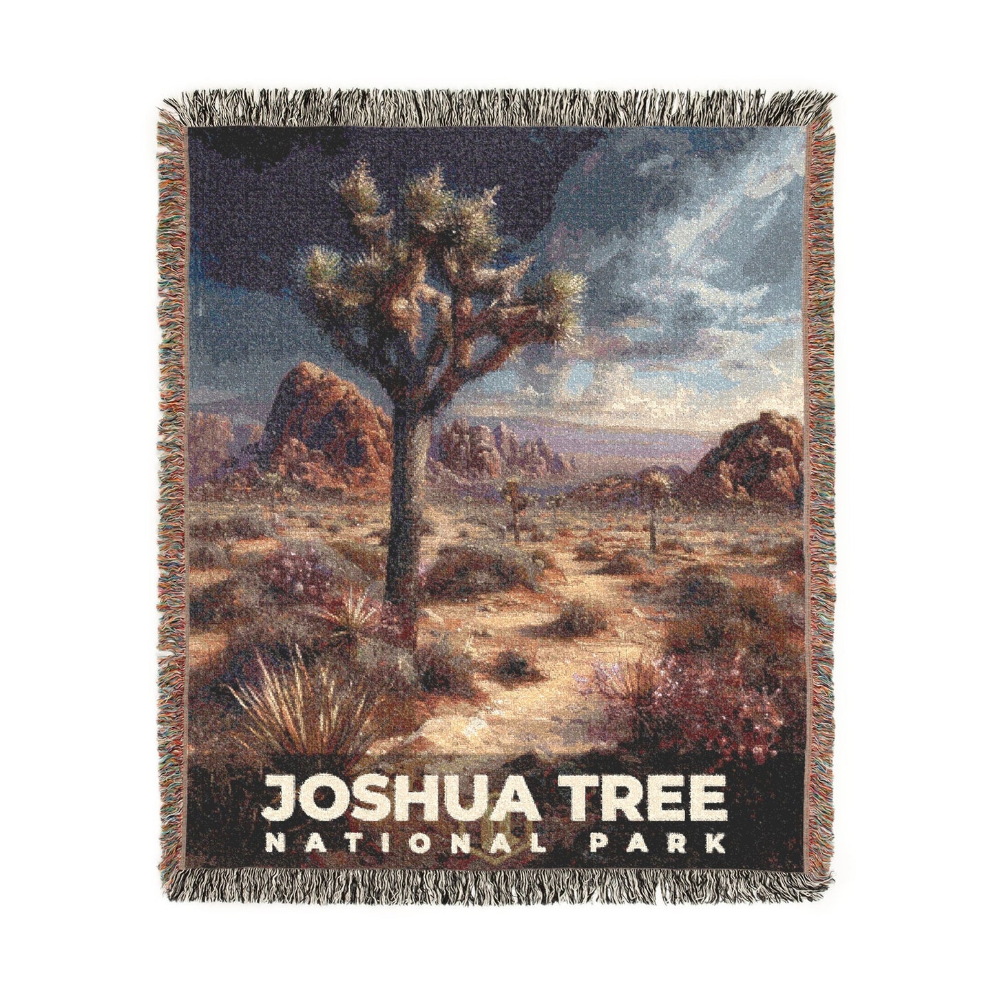 Joshua Tree National Park Woven Blanket | S12