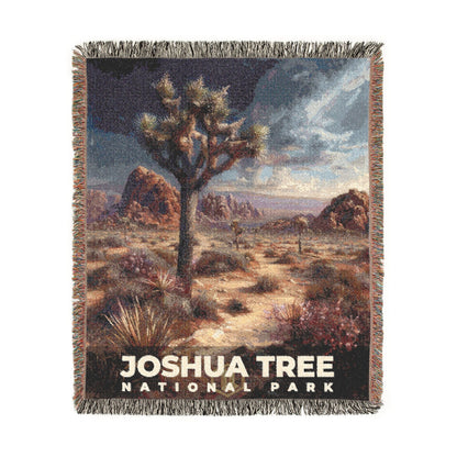 Joshua Tree National Park Woven Blanket | S12