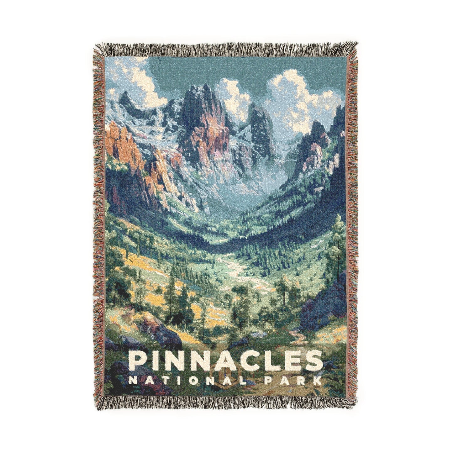 Pinnacles National Park Woven Blanket | S13