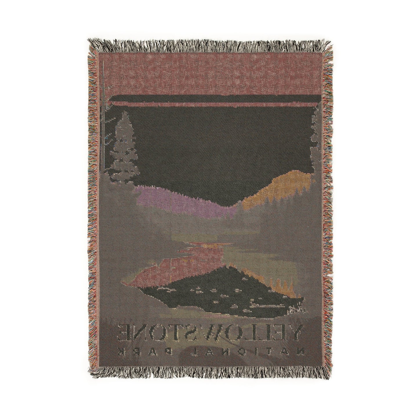 Yellowstone National Park Woven Blanket | S01