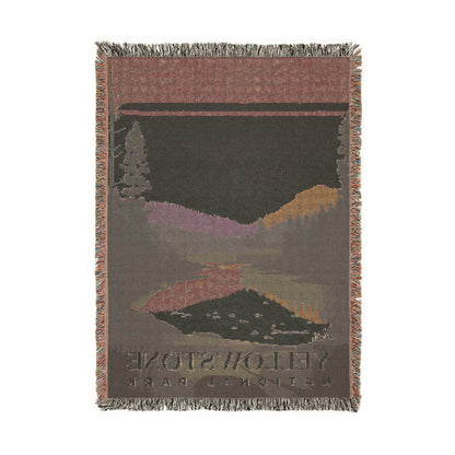 Yellowstone National Park Woven Blanket | S01