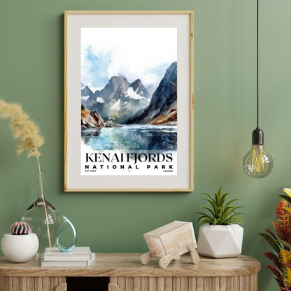 Kenai Fjords National Park Poster | S04