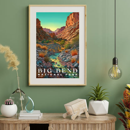 Big Bend National Park Poster | S02