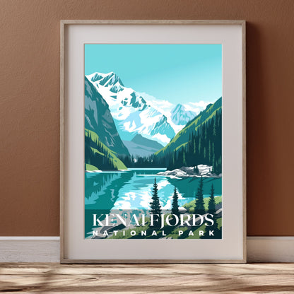 Kenai Fjords National Park Poster | S01