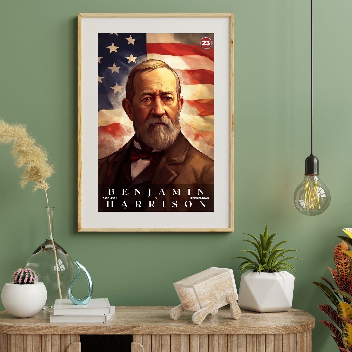 Benjamin Harrison Poster | S02