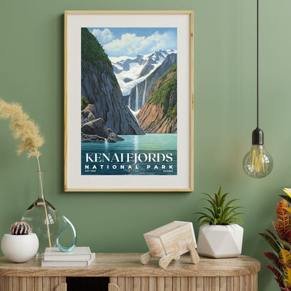 Kenai Fjords National Park Poster | S02