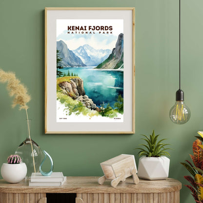 Kenai Fjords National Park Poster | S08