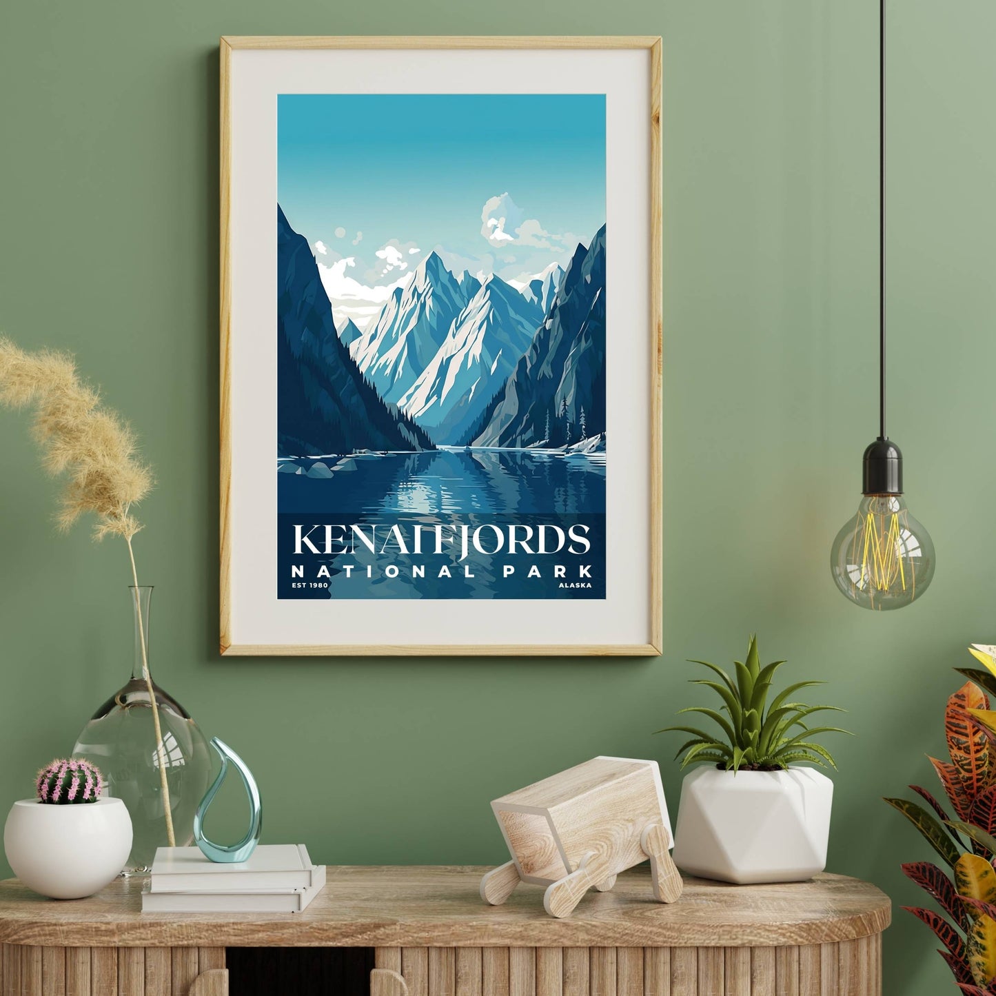 Kenai Fjords National Park Poster | S03