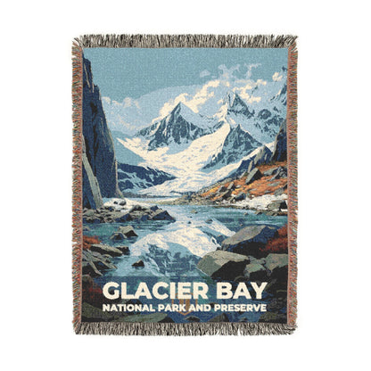 Glacier Bay National Park Woven Blanket | S07