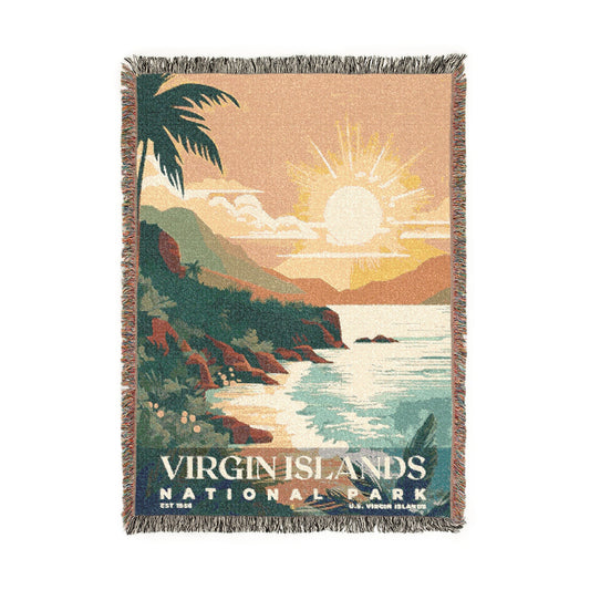 Virgin Islands National Park Woven Blanket | S05