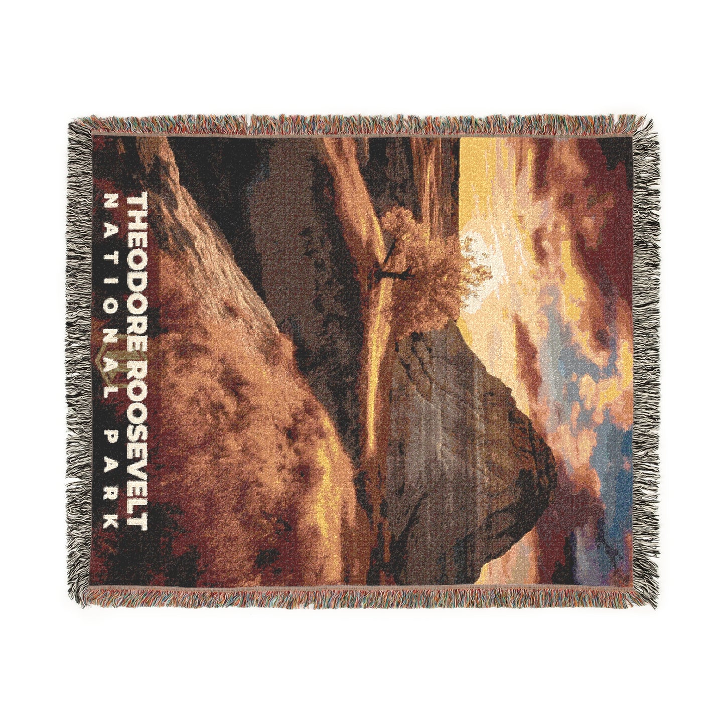 Theodore Roosevelt National Park Woven Blanket | S10