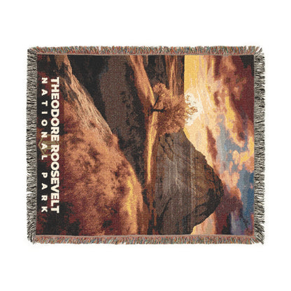 Theodore Roosevelt National Park Woven Blanket | S10
