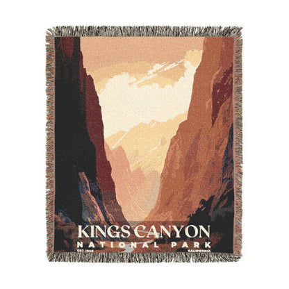 Kings Canyon National Park Woven Blanket | S03