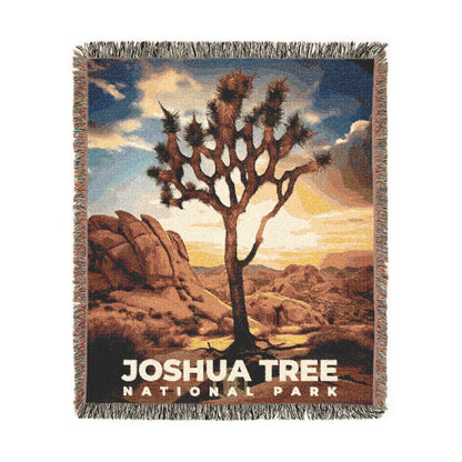 Joshua Tree National Park Woven Blanket | S10