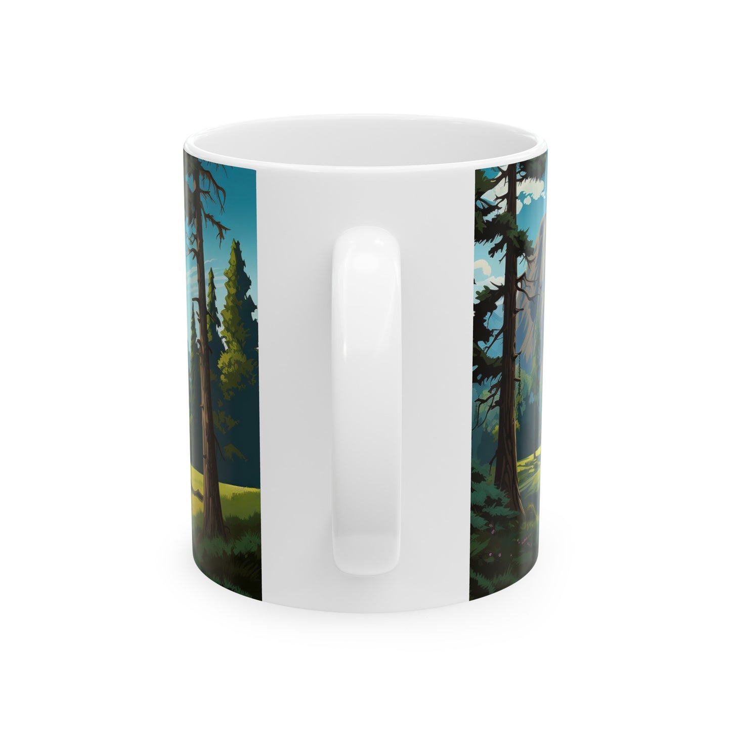 Kings Canyon National Park Mug | White Ceramic Mug (11oz, 15oz)
