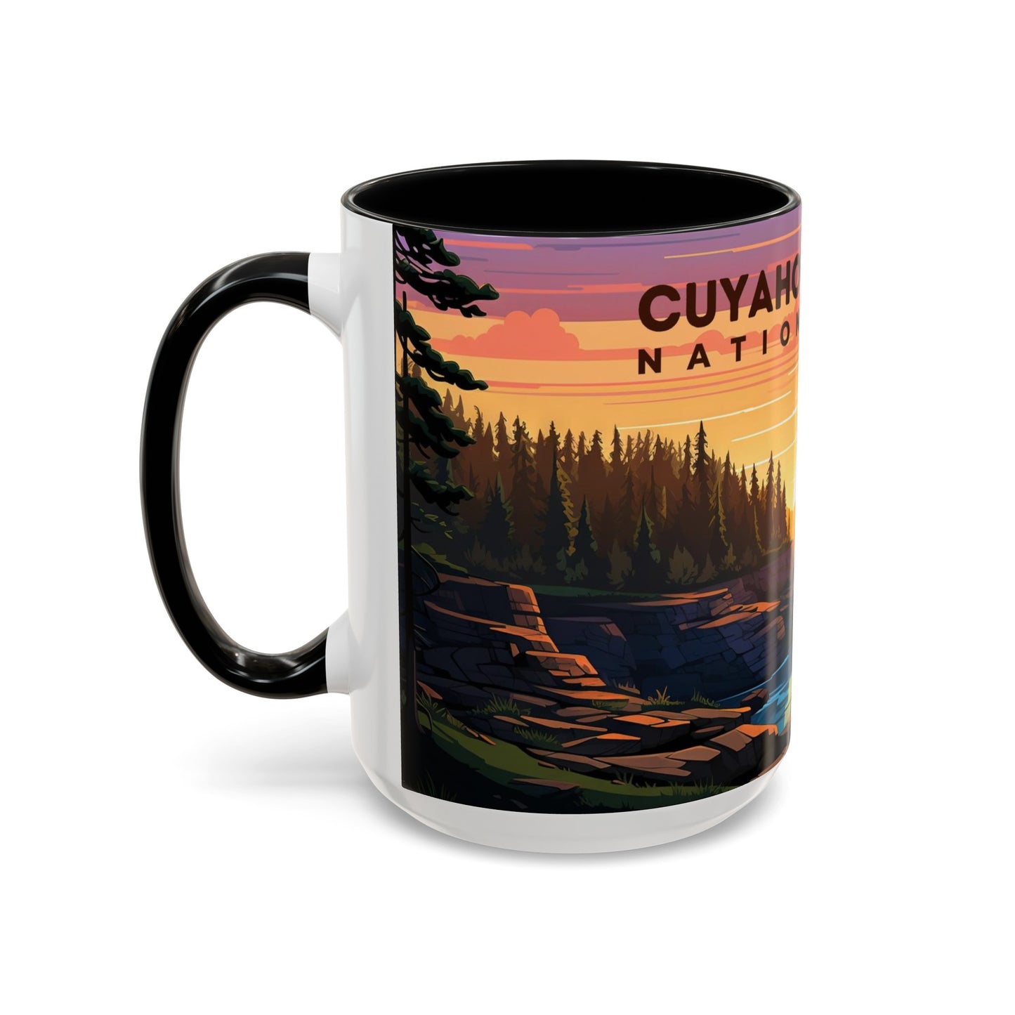 Cuyahoga Valley National Park Mug | Accent Coffee Mug (11, 15oz)