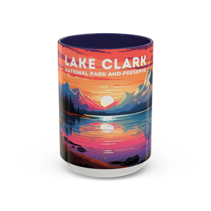 Lake Clark National Park Mug | Accent Coffee Mug (11, 15oz)