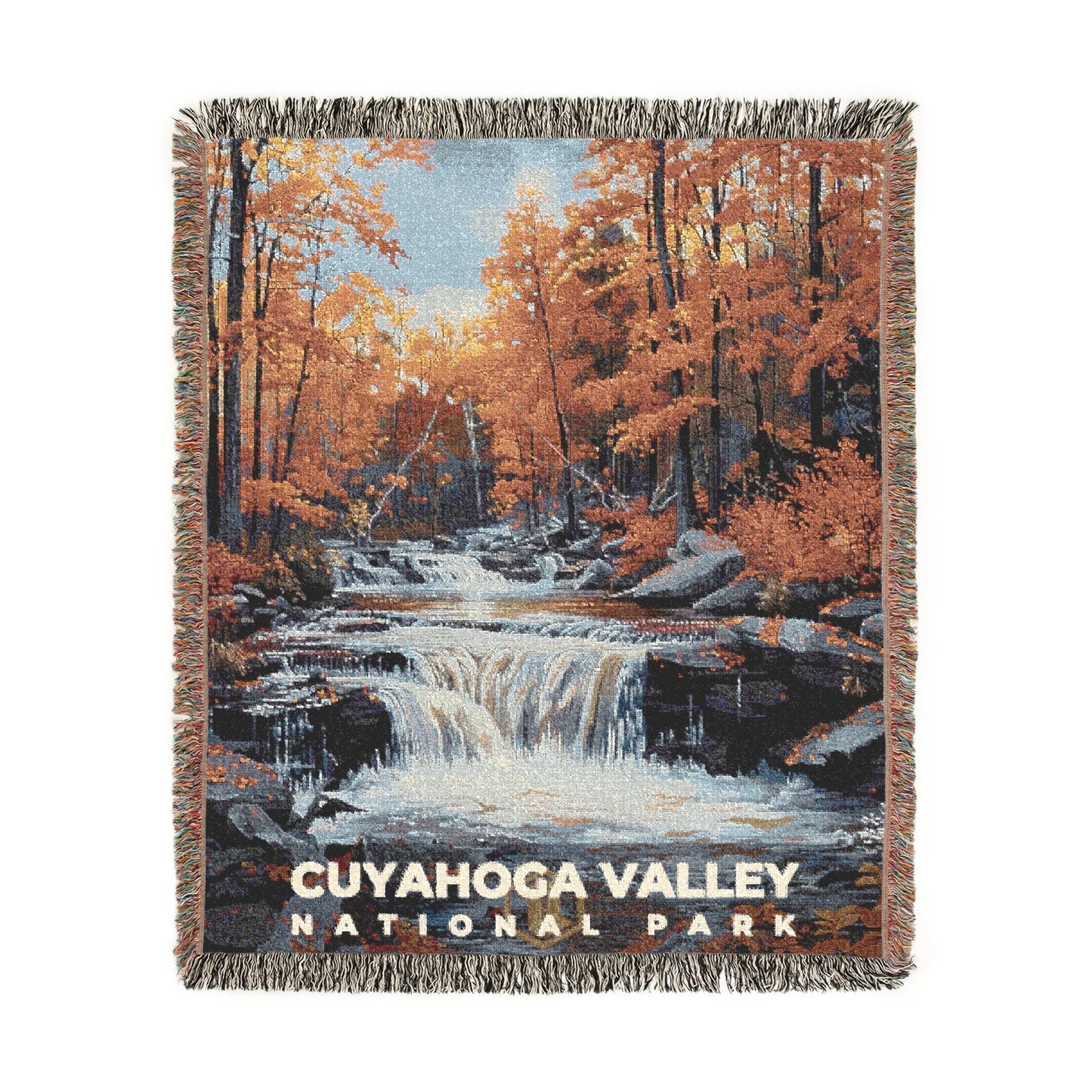 Cuyahoga Valley National Park Woven Blanket | S18