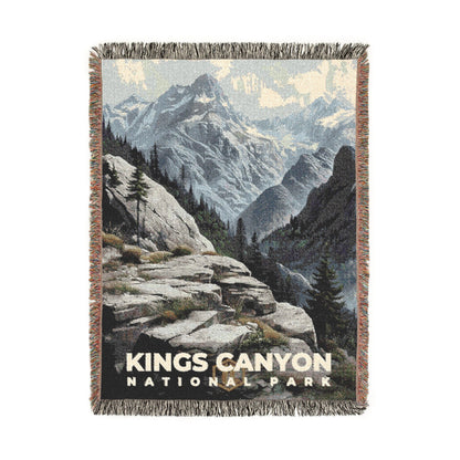 Kings Canyon National Park Woven Blanket | S17