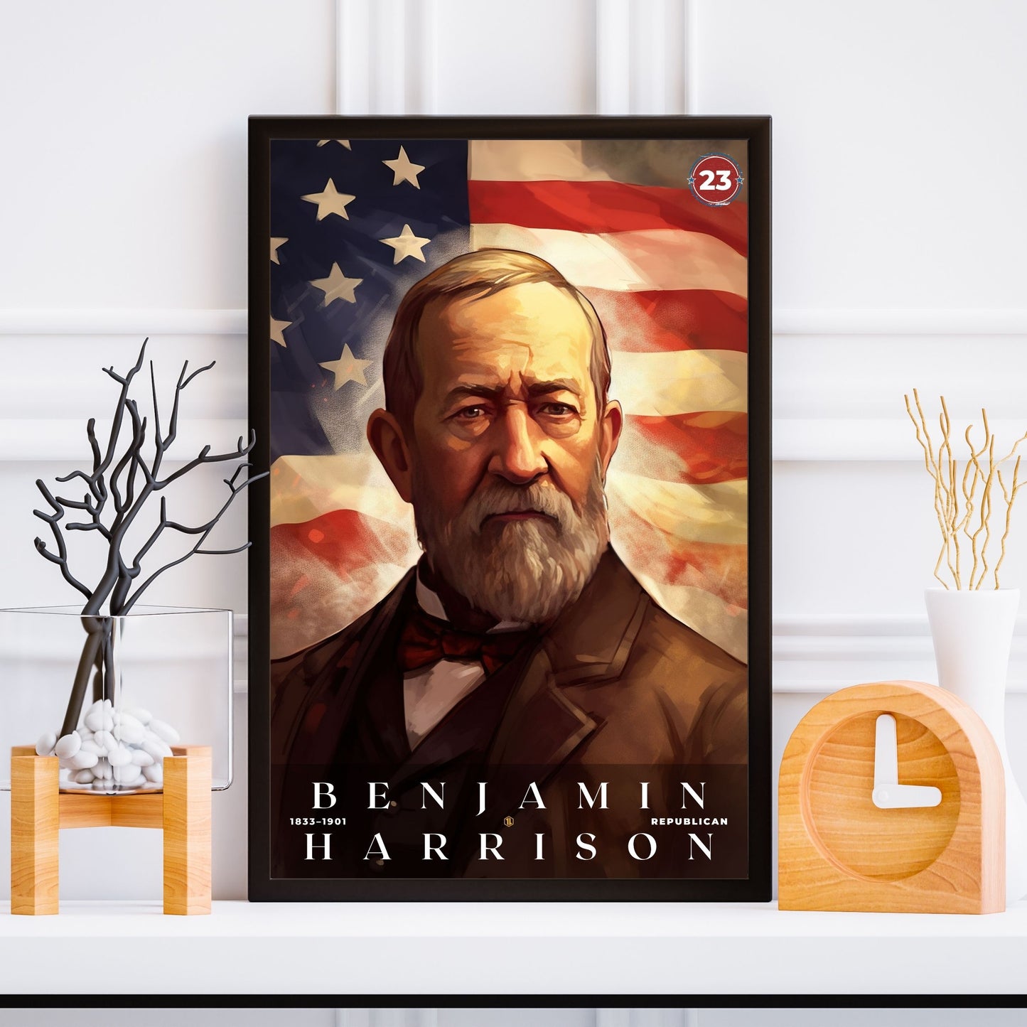 Benjamin Harrison Poster | S02