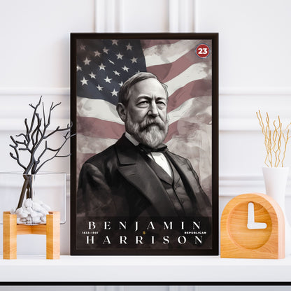 Benjamin Harrison Poster | S03