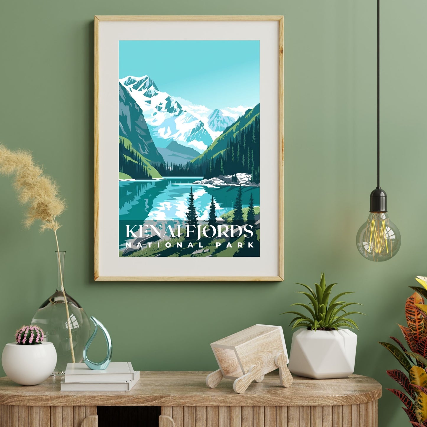 Kenai Fjords National Park Poster | S01