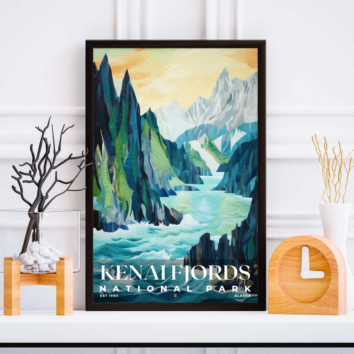 Kenai Fjords National Park Poster | S09