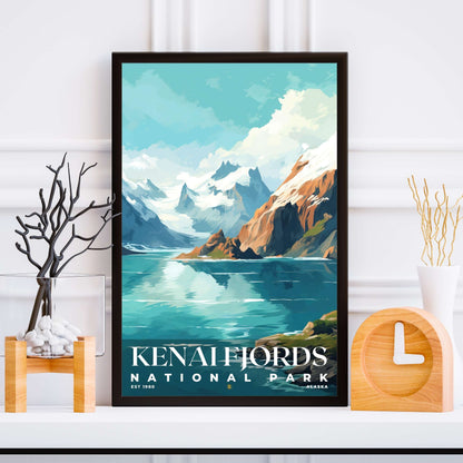 Kenai Fjords National Park Poster | S06