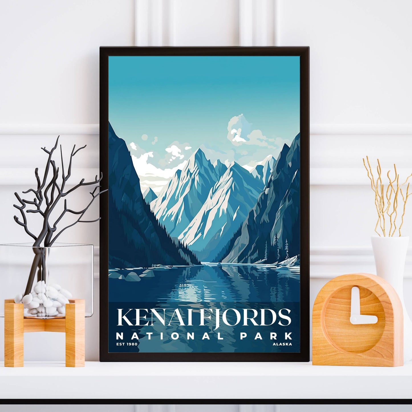 Kenai Fjords National Park Poster | S03