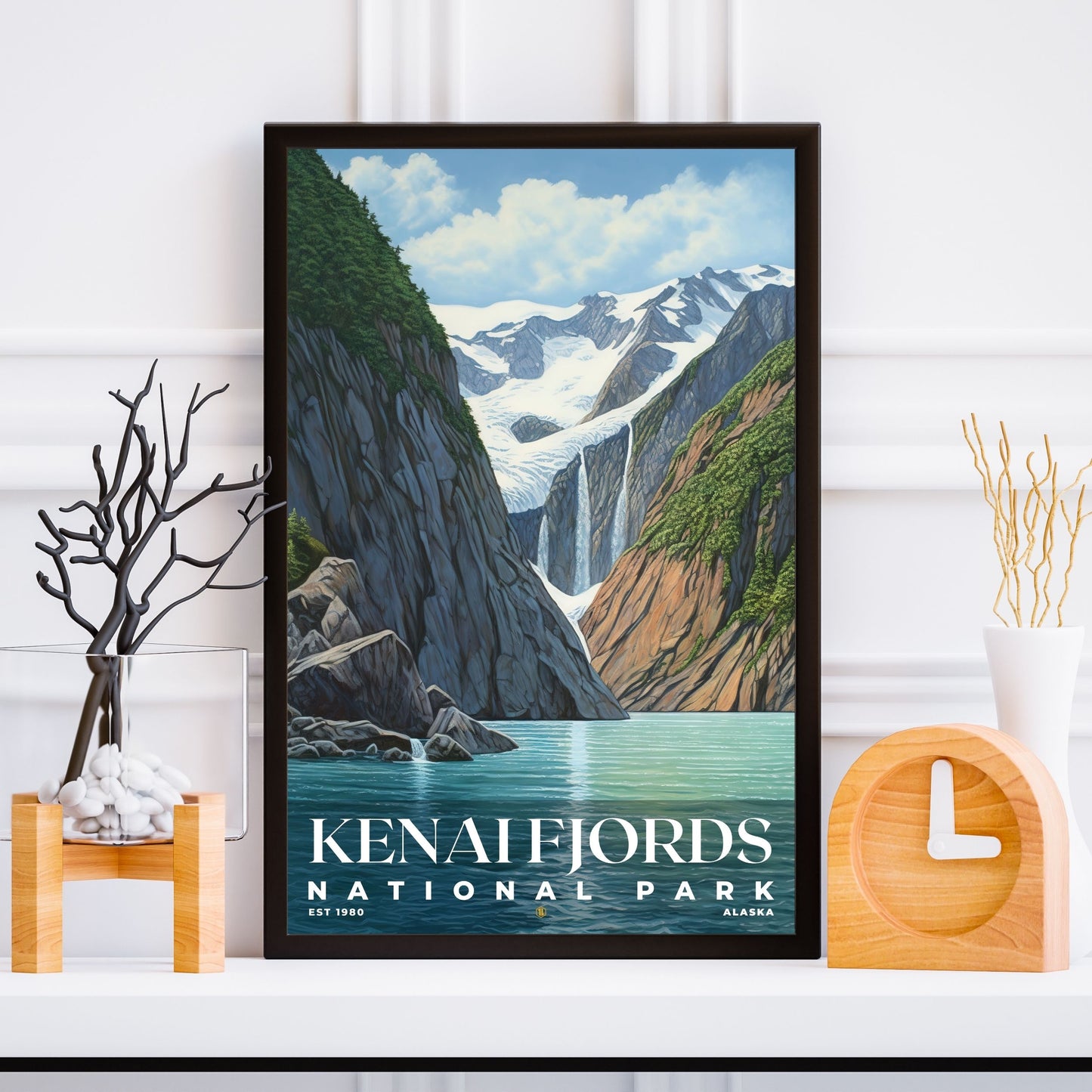 Kenai Fjords National Park Poster | S02