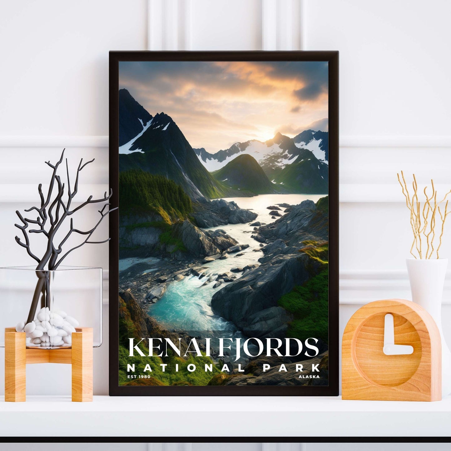 Kenai Fjords National Park Poster | S10