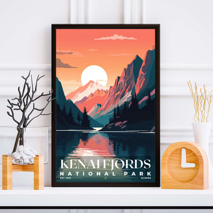 Kenai Fjords National Park Poster | S05